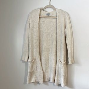 Cozy off white cardigan